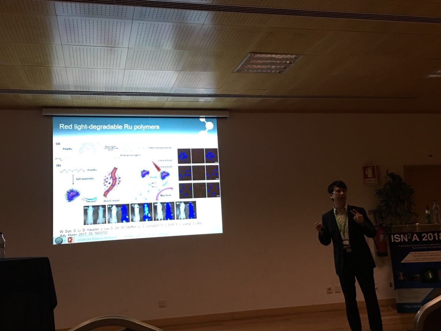 January 2018, Dr. Si Wu attended “III International Symposium on Nanoparticles Nanomaterials and Applications”.jpg