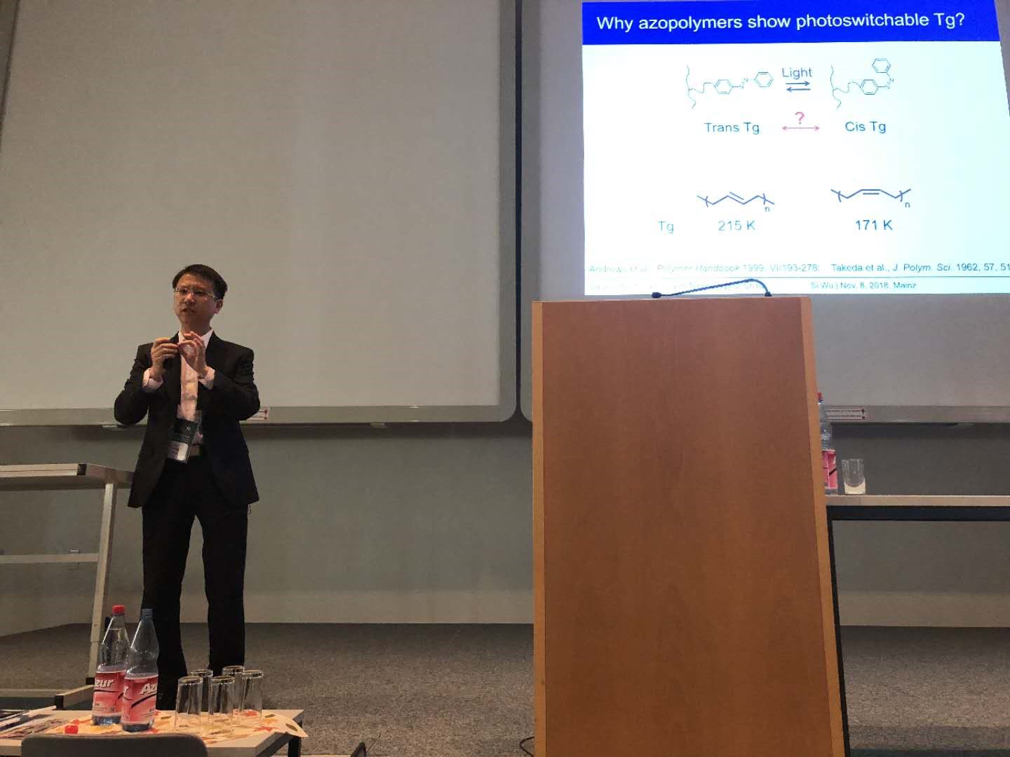 November 2018, Prof. Si Wu attended Sino-German Symposium on Polymers and Interfaces Construction, Characterization and Functionalization.jpg