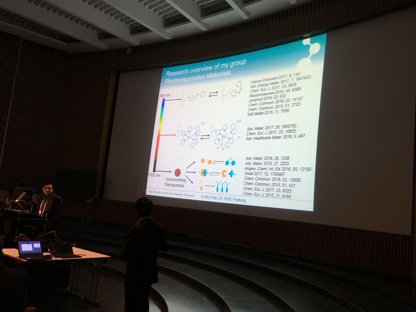 February 2018, Dr. Si Wu attended “MACROMOLECULAR COLLOQUIUM FREIBURG”.jpg